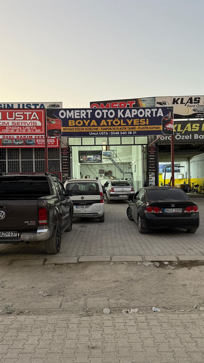 Ömert Oto Kaporta Boya Atölyesi — Van İpekyolu Oto Sanayi